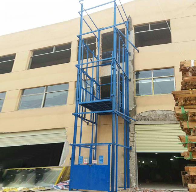 武宁建材厂室外物料提升