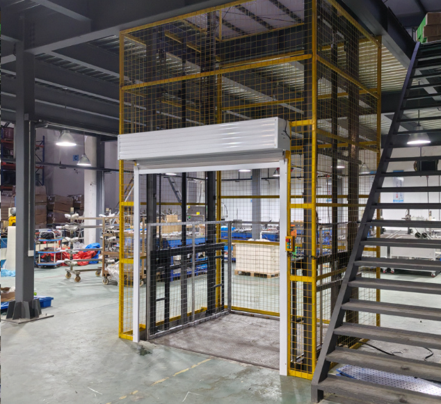 武宁食品厂物料提升